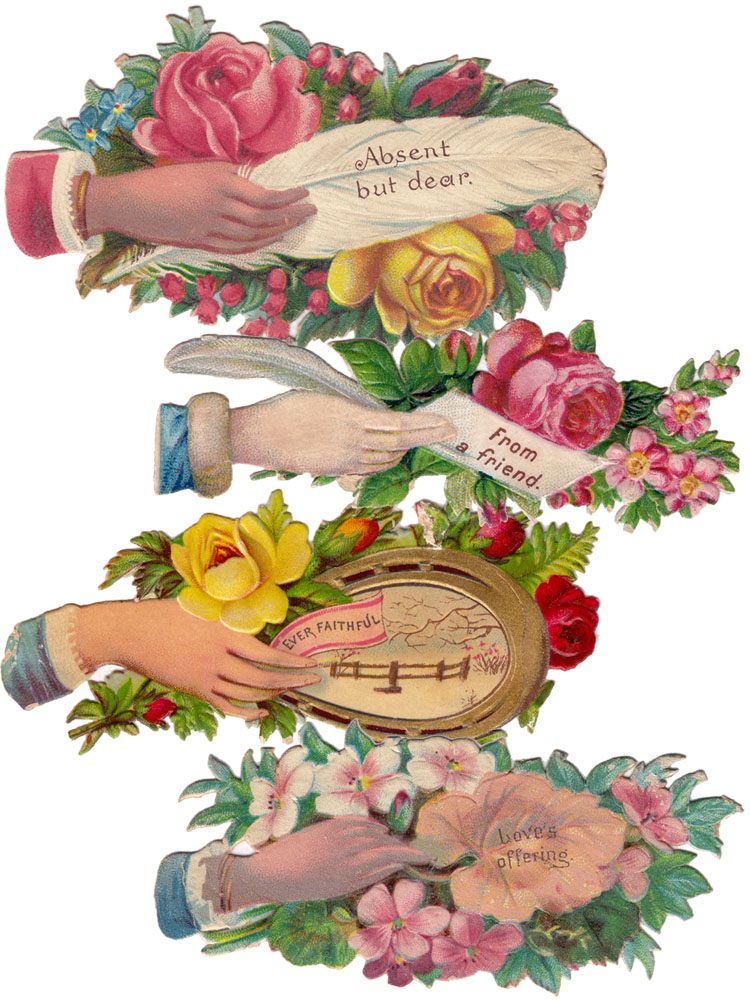 Vintage Valentines, Set&nbsp;1