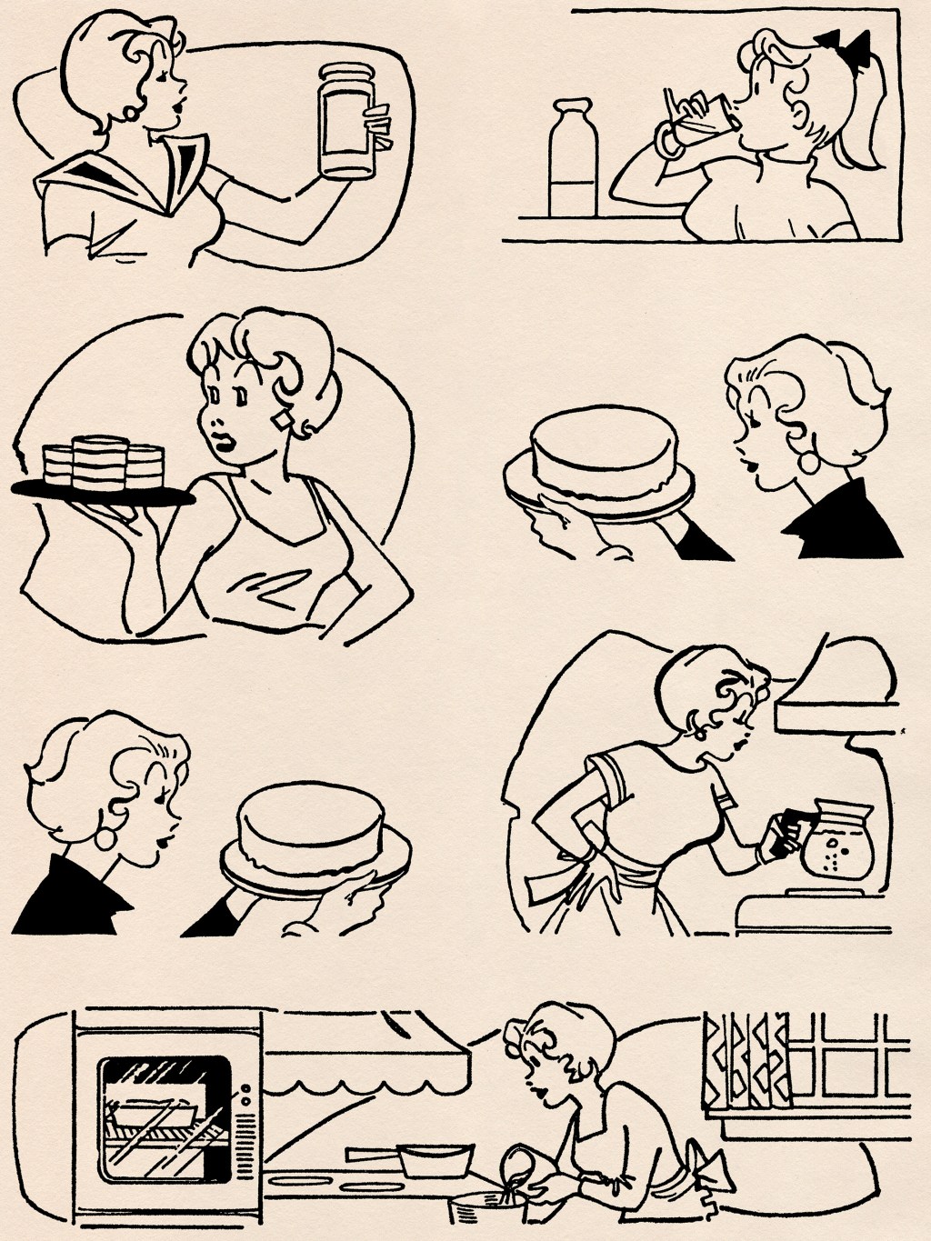 1962 Housewife Printables: Cooking&nbsp;1