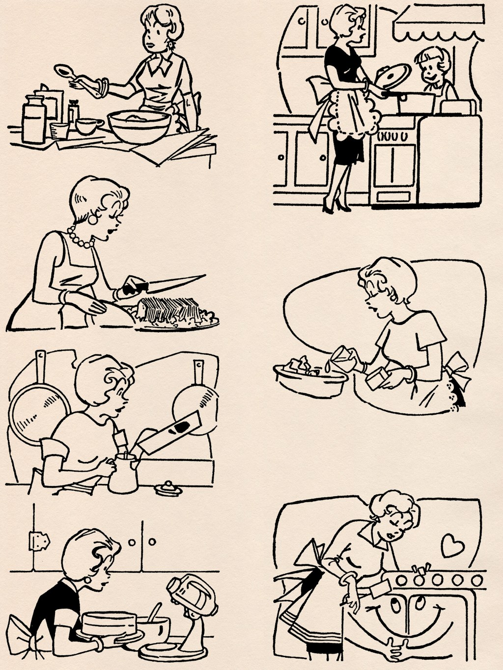 1962 Housewife Printables: Cooking&nbsp;2